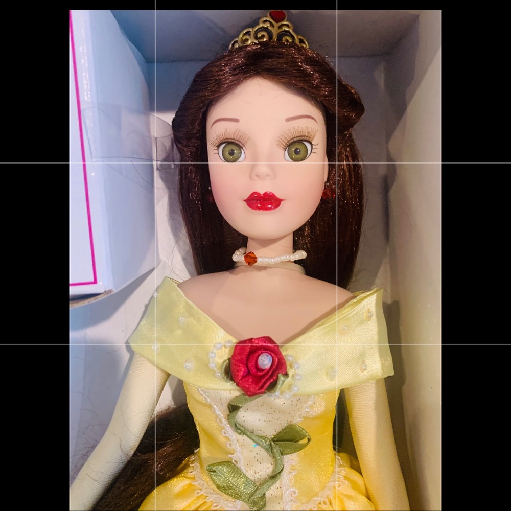 Disney’s Belle Porcelain Brass Key Keepsake Doll